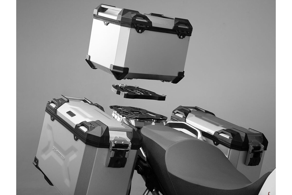 SW-Motech TRAX ADV Topcase 38L silbern für Honda XL 750 Transalp (23-)