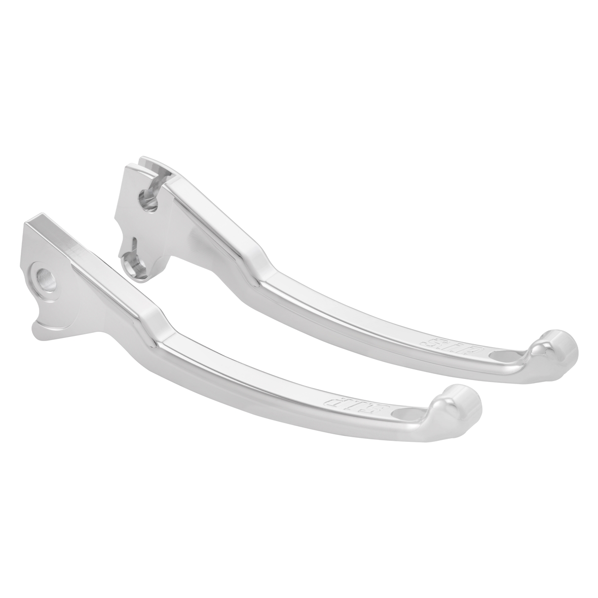 Sporthebel Set silber Bremse SIP links und rechts für Vespa ET/​LX/​LXV/​S/​Primavera/​Sprint 50-15