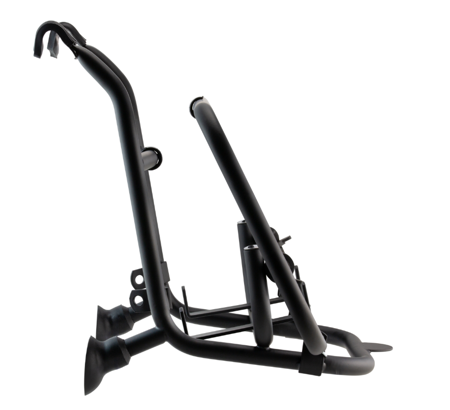Gepäckträger vorne für Vespa PX 80-200ccm, klappbar, schwarz