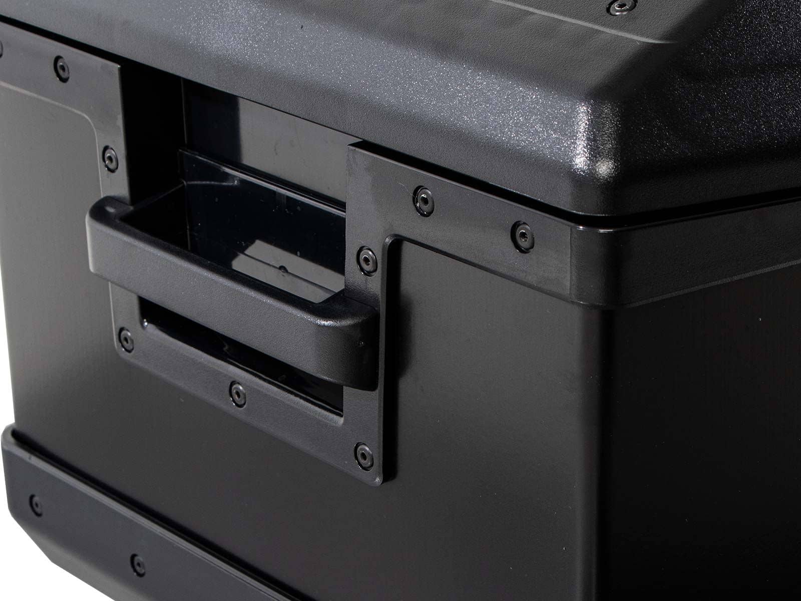 Alu-Topcase Xplorer 60 Liter Aluminium schwarz Hepco & Becker