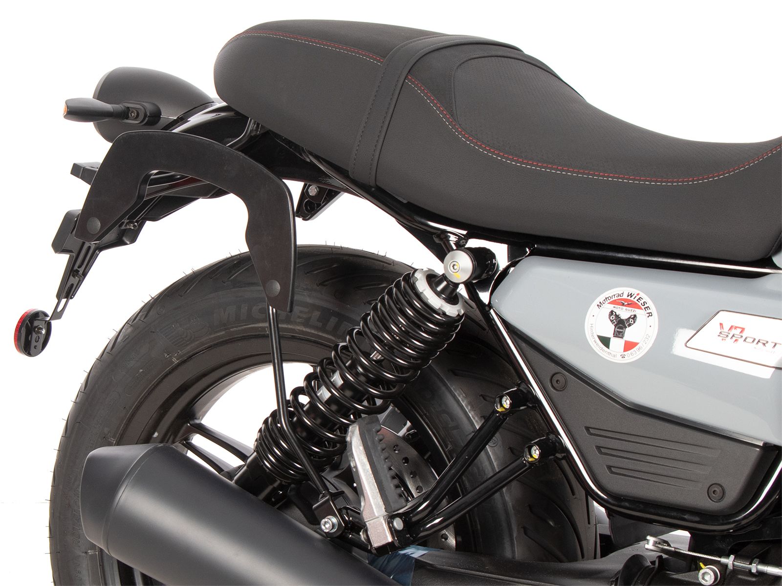 C-Bow Seitenträger schwarz für Moto Guzzi V7 850 Special (25- ) Hepco & Becker