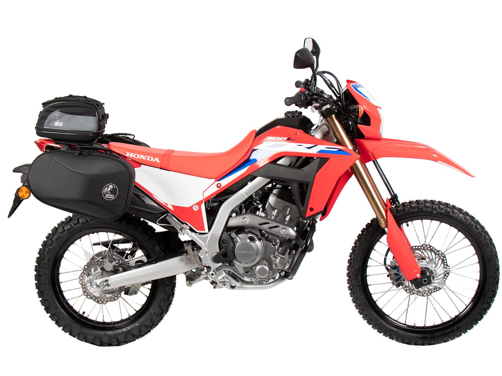 C-Bow Seitenträger schwarz für Honda CRF 300 L (21-) Hepco & Becker