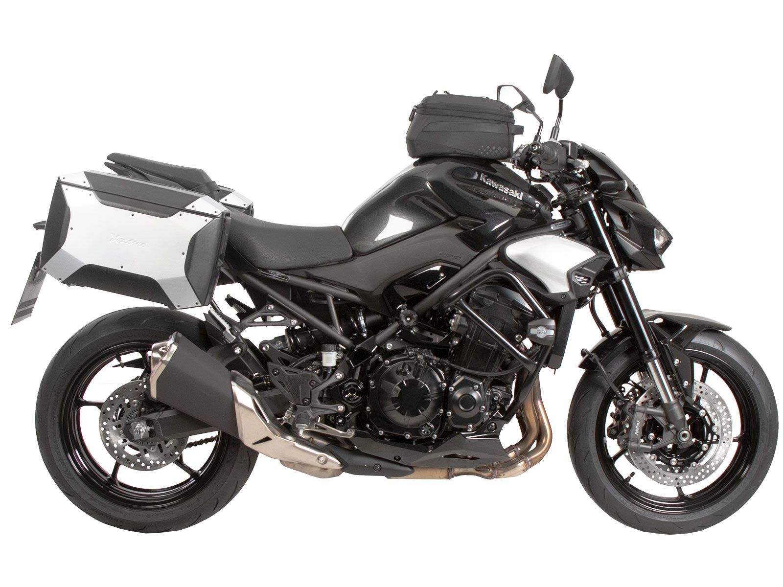 C-Bow Seitenträger schwarz für Kawasaki Z 900 /SE (25-) Hepco & Becker