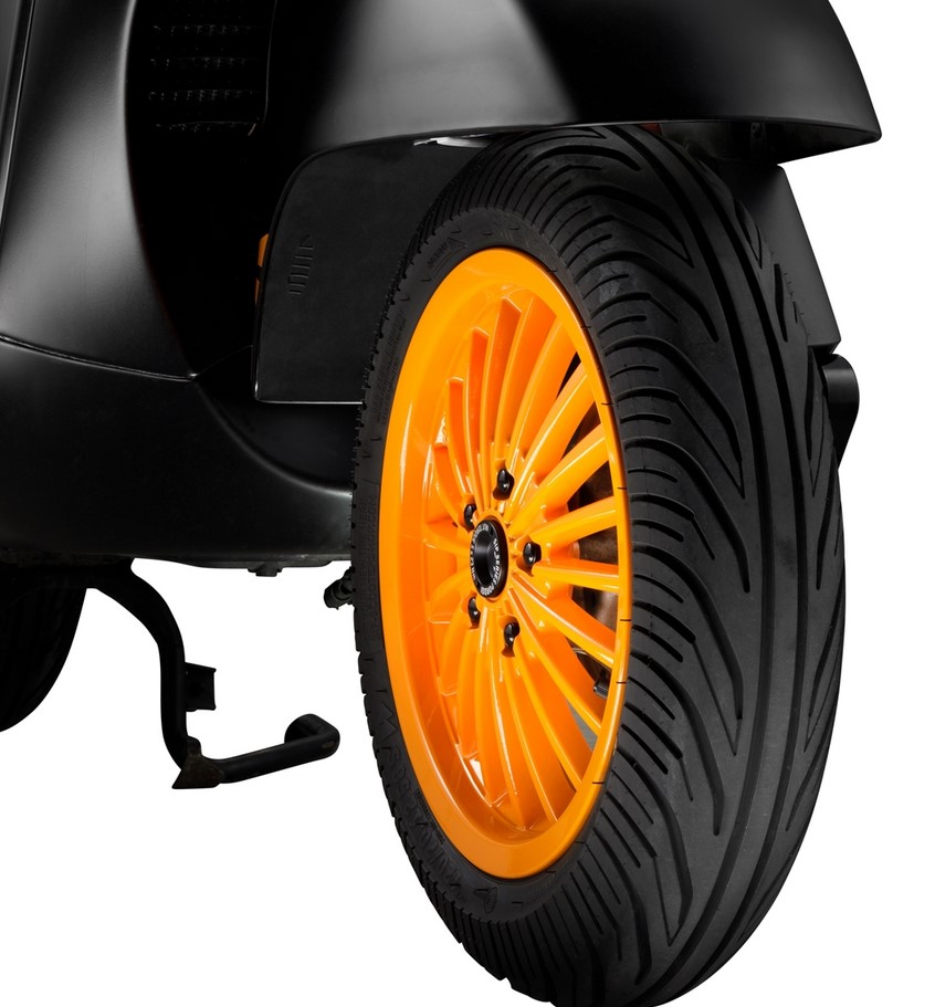 Felge vorne/hinten für Vespa GTS/​GTS Super/​GTV/​GT 60/​GT/​GT L 125-300ccm, orange