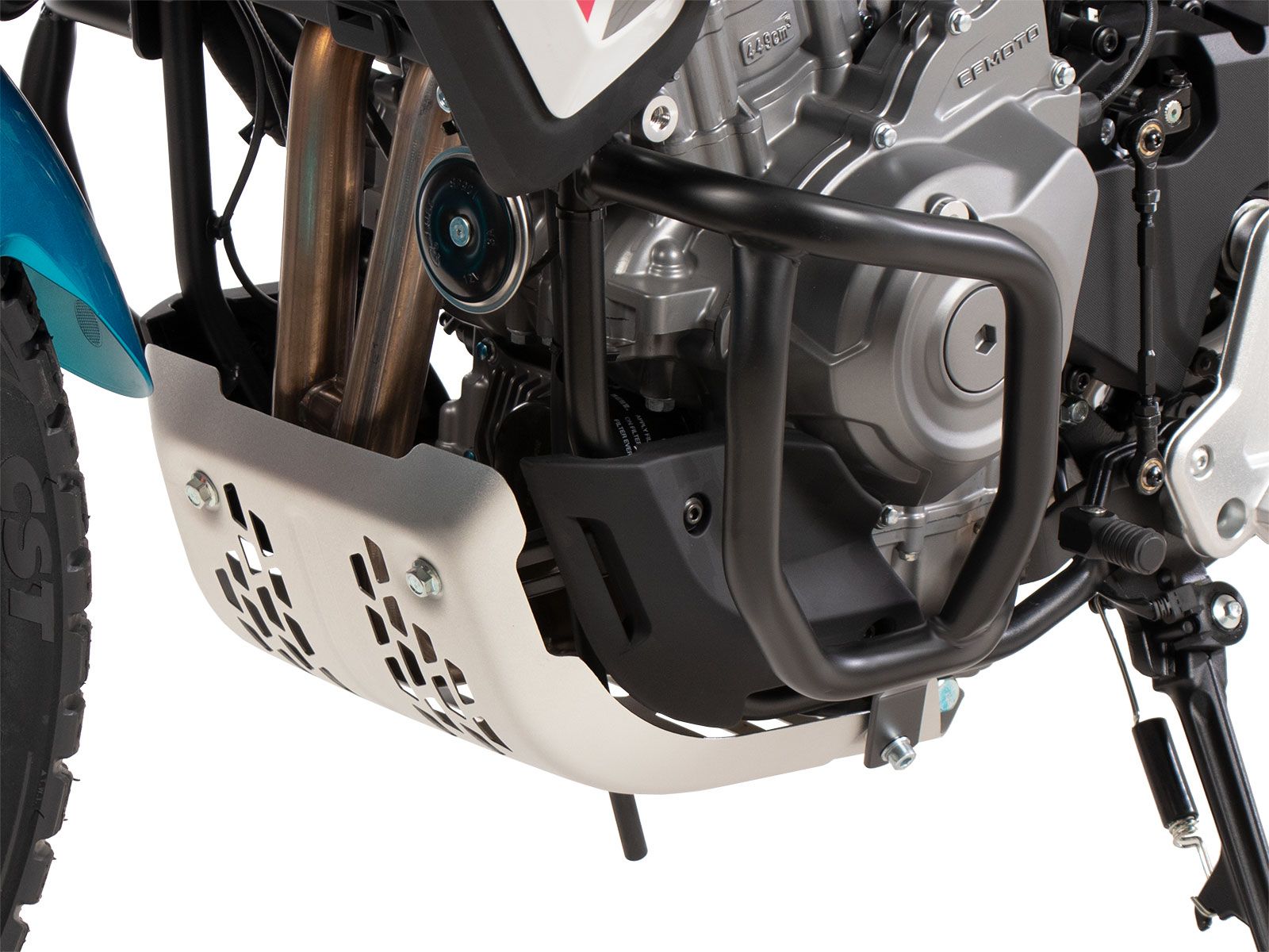 Motorschutzbügel schwarz für CFMoto 450 MT (24-) Hepco & Becker