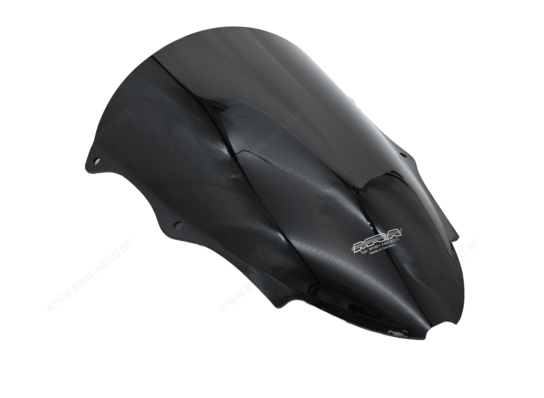 MRA Originalformscheibe "O" schwarz APRILIA RSV 4 -125 RK - Schwarz