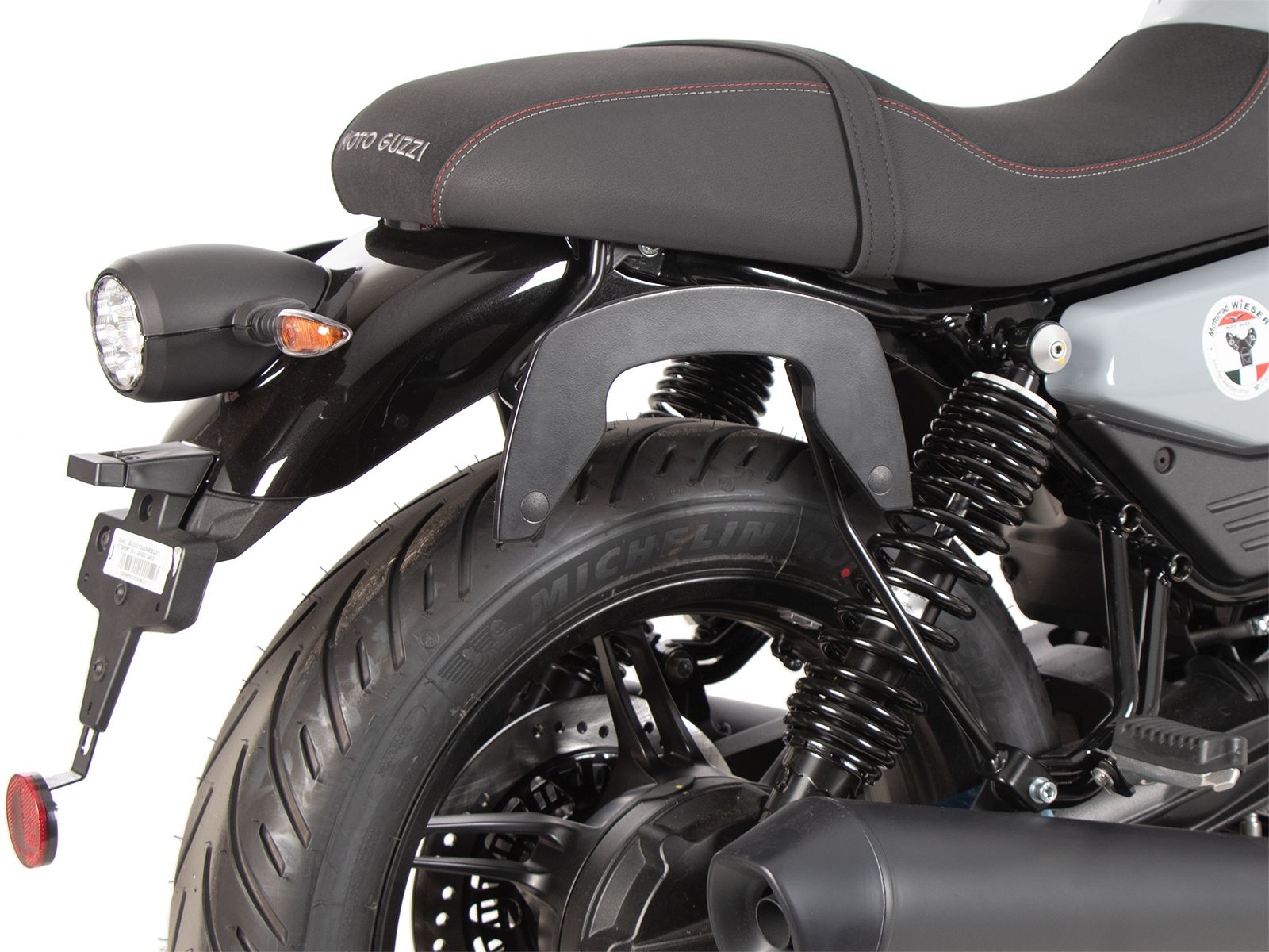 C-Bow Seitenträger schwarz für Moto Guzzi V7 850 Special (25- ) Hepco & Becker
