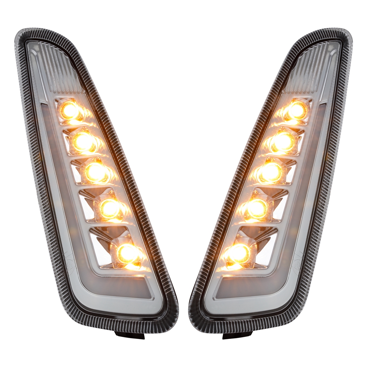 Blinker Kit vorne links / rechts LED klar für Vespa Primavera /​ Sprint 125-150ccm SIP Style