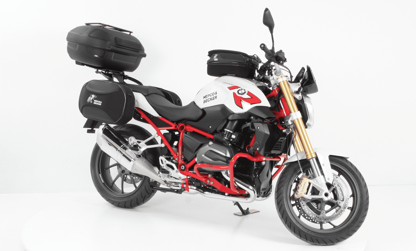 C-Bow Seitenträger schwarz für BMW R 1200 R LC (15-18) Hepco & Becker