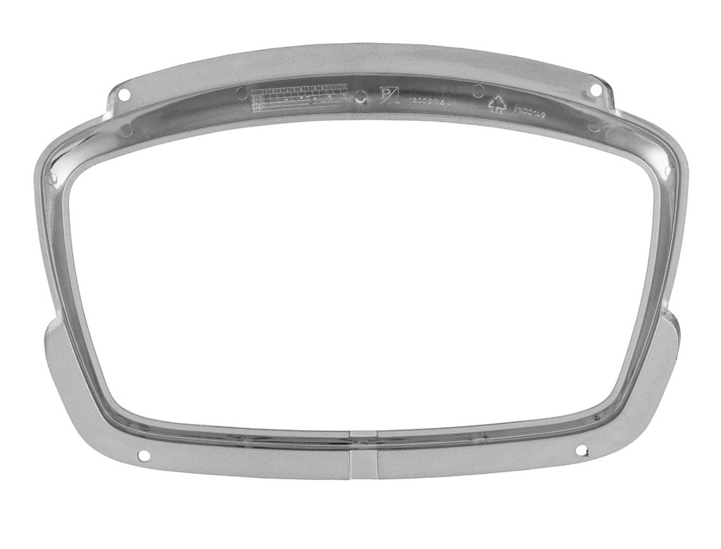 Zierring Tachometer für Vespa GTS Supertech HPE 125/​300 ('19-), schwarz matt