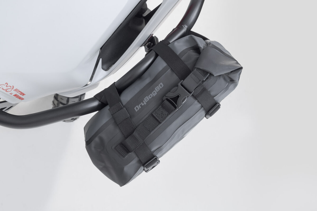 SW-Motech Drybag 80 Hecktasche für Yamaha WR 250 X, schwarz / grau