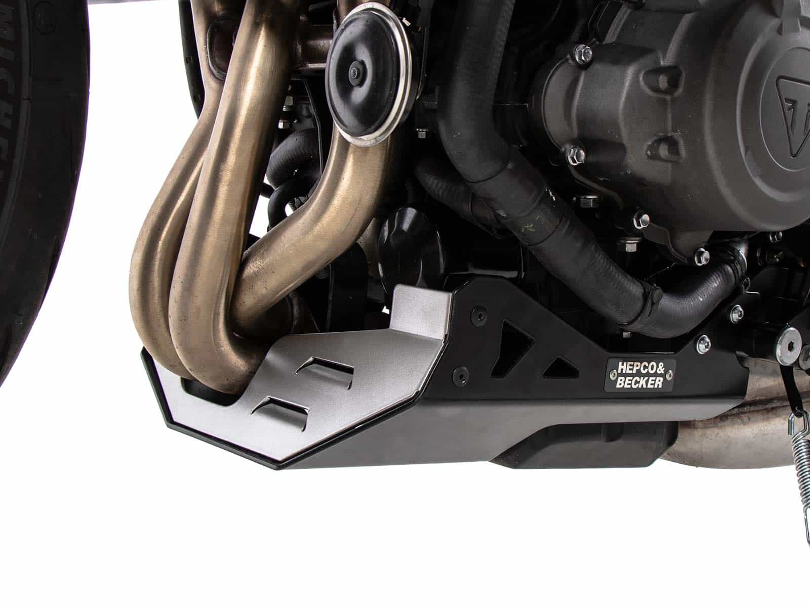 Bugspoiler silber/schwarz für Triumph Trident 660 (21-) Hepco & Becker