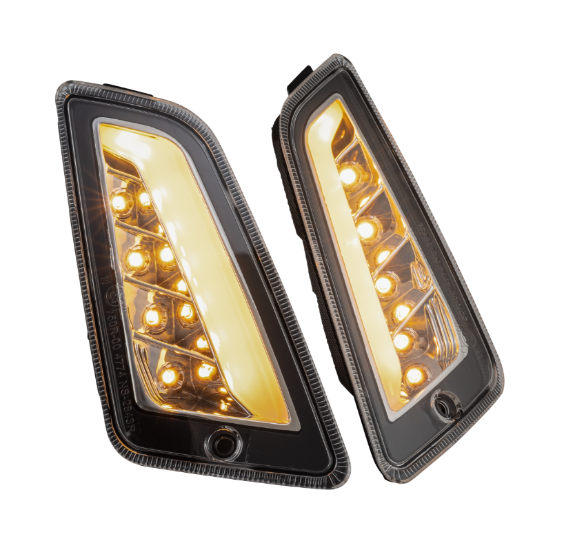 Blinker Kit vorne & hinten für Vespa GTS/​GTS Super/​GTV 125-300ccm, klar