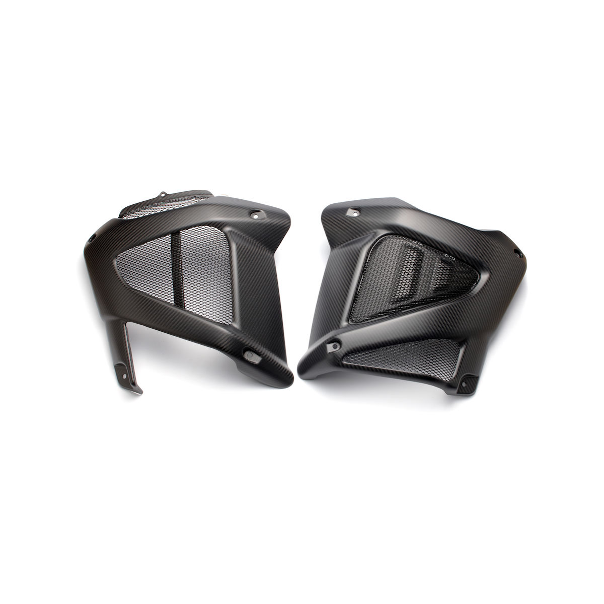 Carbon-Seitenverkleidungen rechts für XT1200Z Super Ténéré (Bj.10-19) ) Original Yamaha