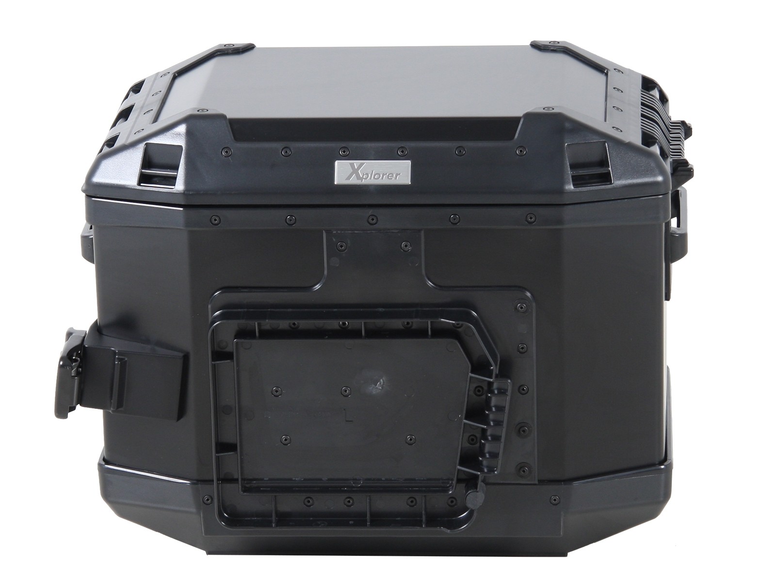 Seitenkoffer Alu Xplorer 40 black Hepco & Becker