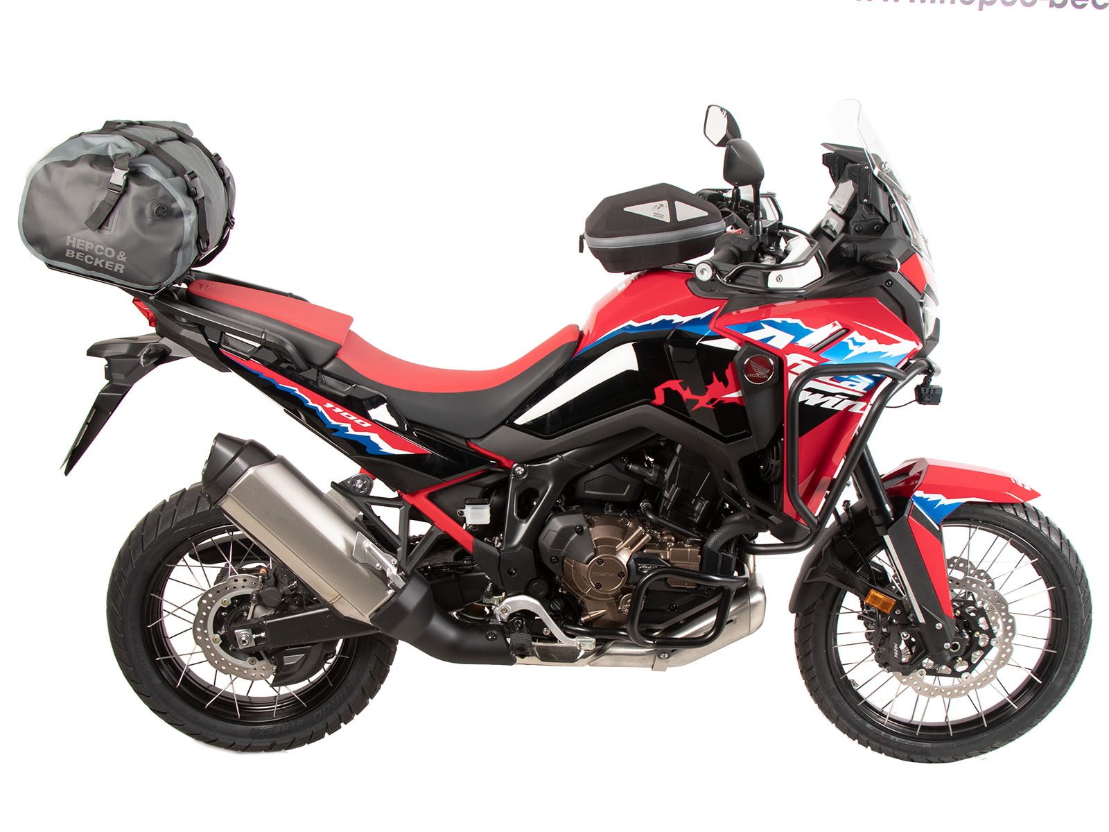 Gepäckbrückenverbreiterung schwarz für Honda CRF 1100 L Africa Twin (24-) Hepco & Becker