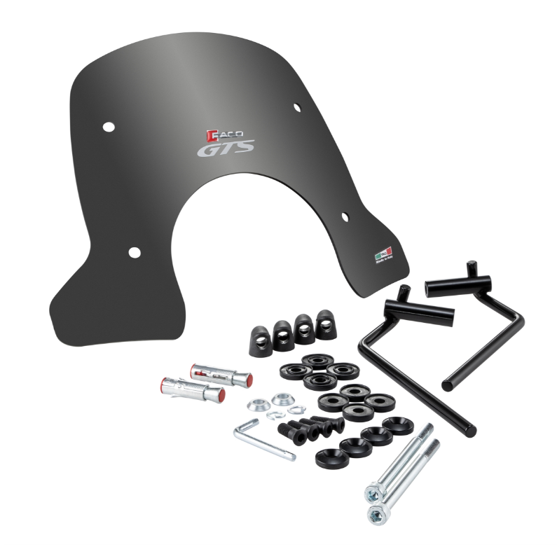 Windschild FACO für Vespa GTS /​GTS Super 125/​300ccm (`23-), getönt