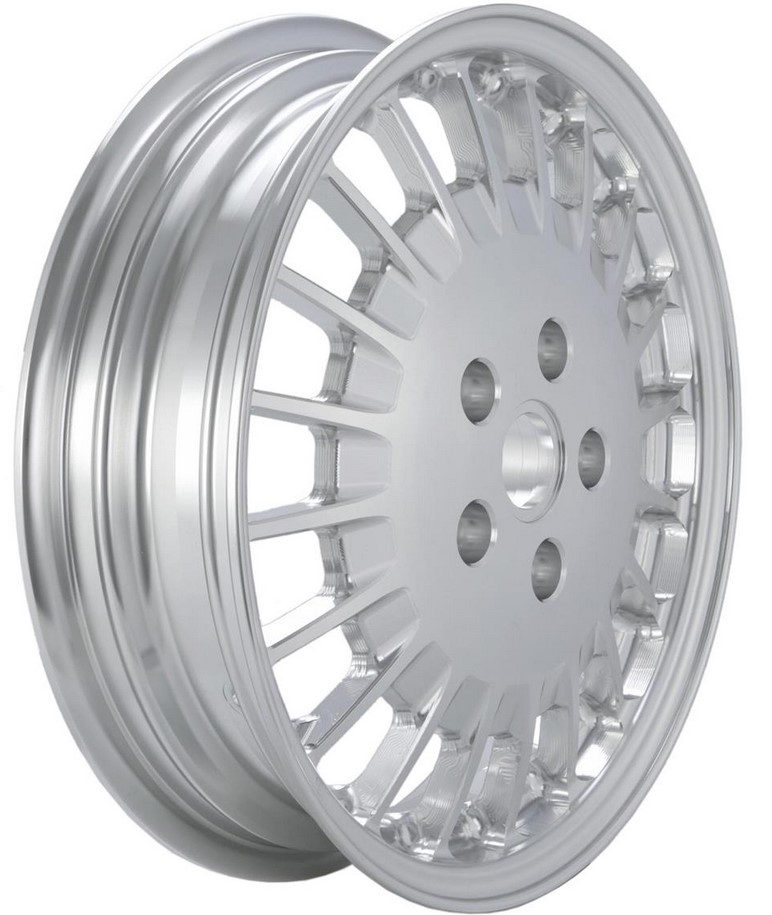 Felge vorne/hinten für Vespa GTS/​GTS Super/​GTV/​GT 60/​GT/​GT L/​946 125-300ccm, silber