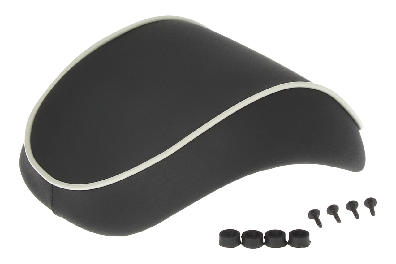 Original Topcase Rückenlehne für Vespa Sprint S & Sprint S Elettrica - schwarz
