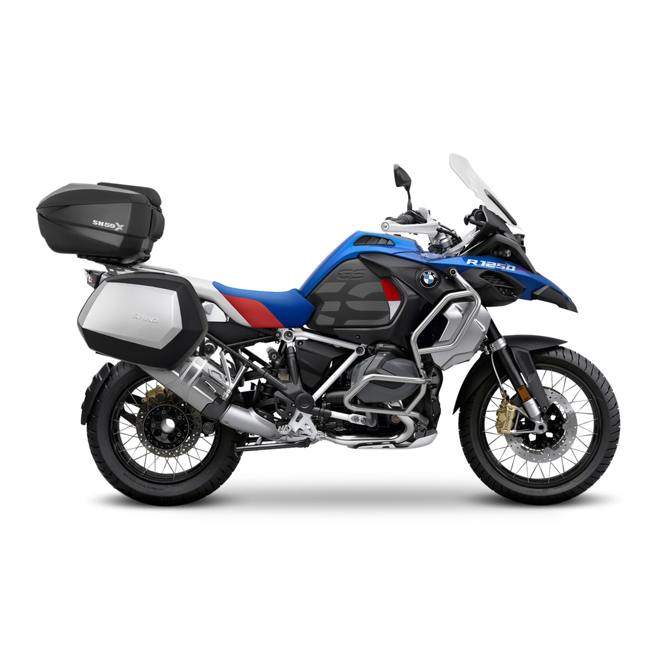 Shad Seitenkofferträger 3P System schwarz lackiert für BMW R 1200 GS / R 1250 GS / R 1250 GS Adventure