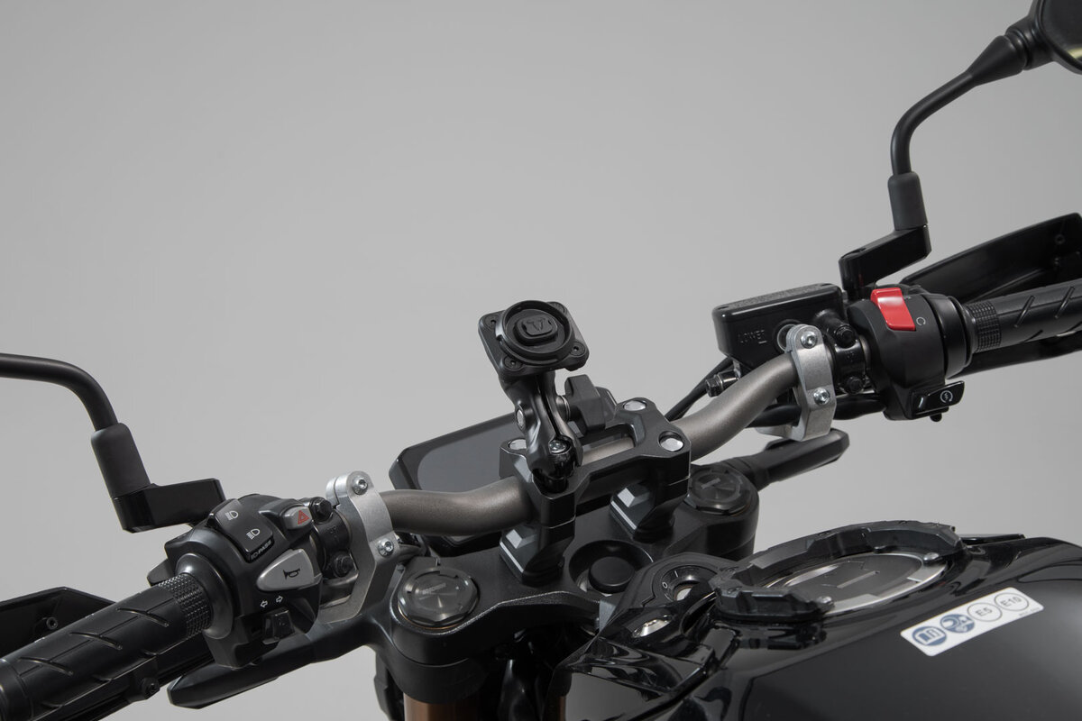 SW-Motech Navi-Halterung Kit T-Lock mit Phone Case für Ducati Multistrada 1200 /S /Enduro
