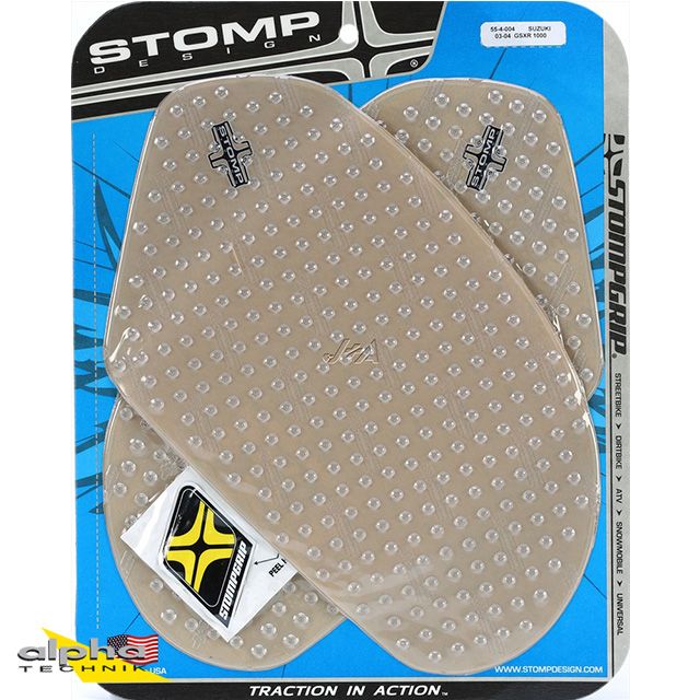 Stompgrip klar, Volcano, für Suzuki GSX-R 1000, 2005-2006