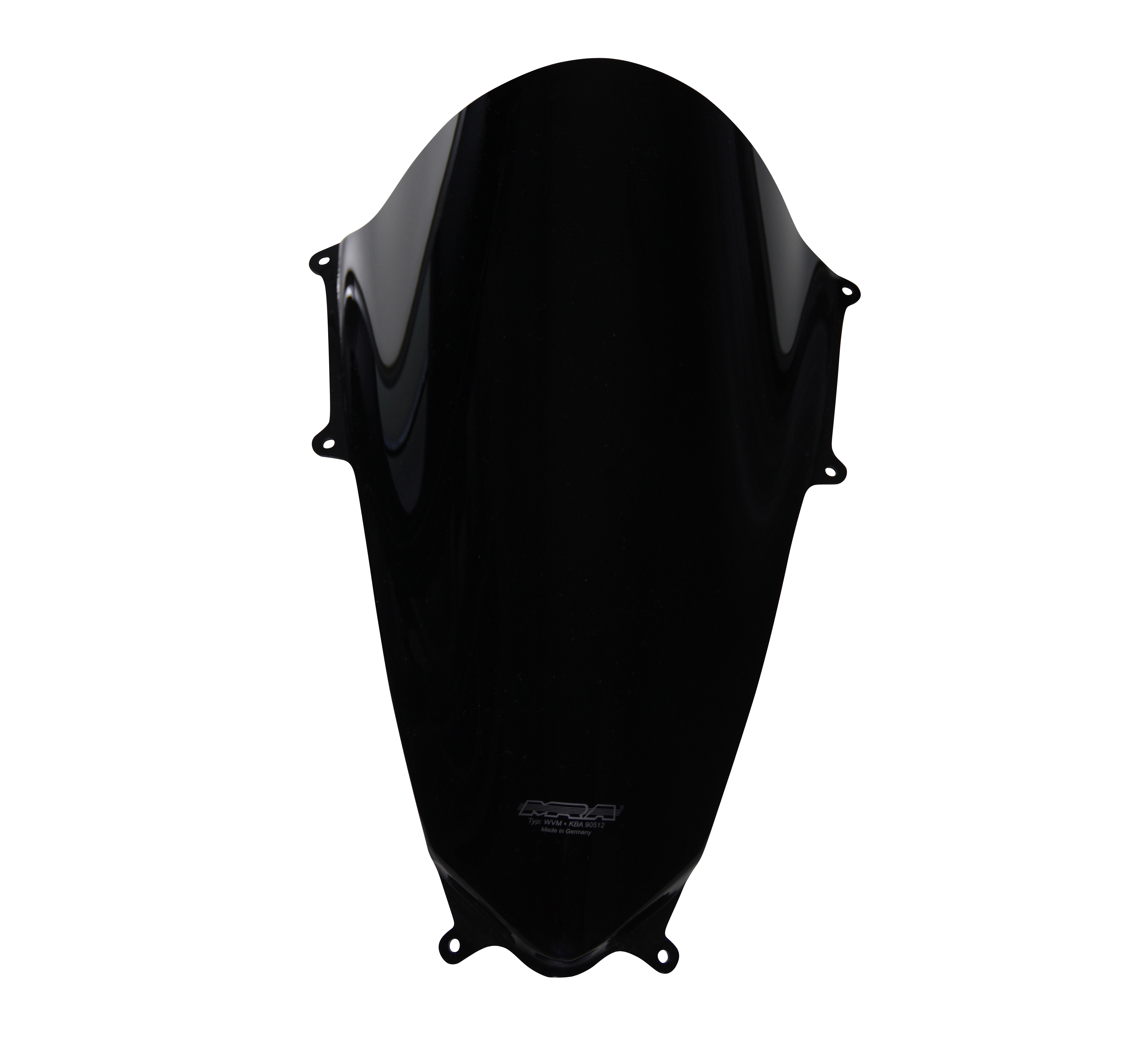 Racingscheibe "R" schwarz für Panigale V4 /R /S Orignal MRA