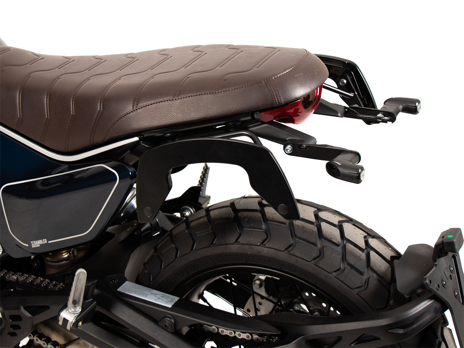 C-Bow Seitenträger schwarz für Ducati Scrambler 800 Nightshift /Full Throttle (23-) Hepco & Becker