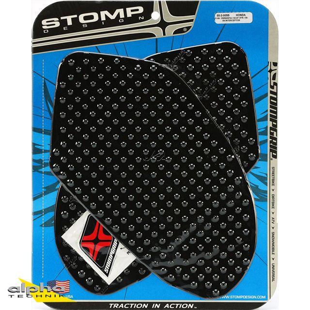 Stompgrip schwarz Volcano für Honda CBR600F (Sport) / VFR800 (02-13)