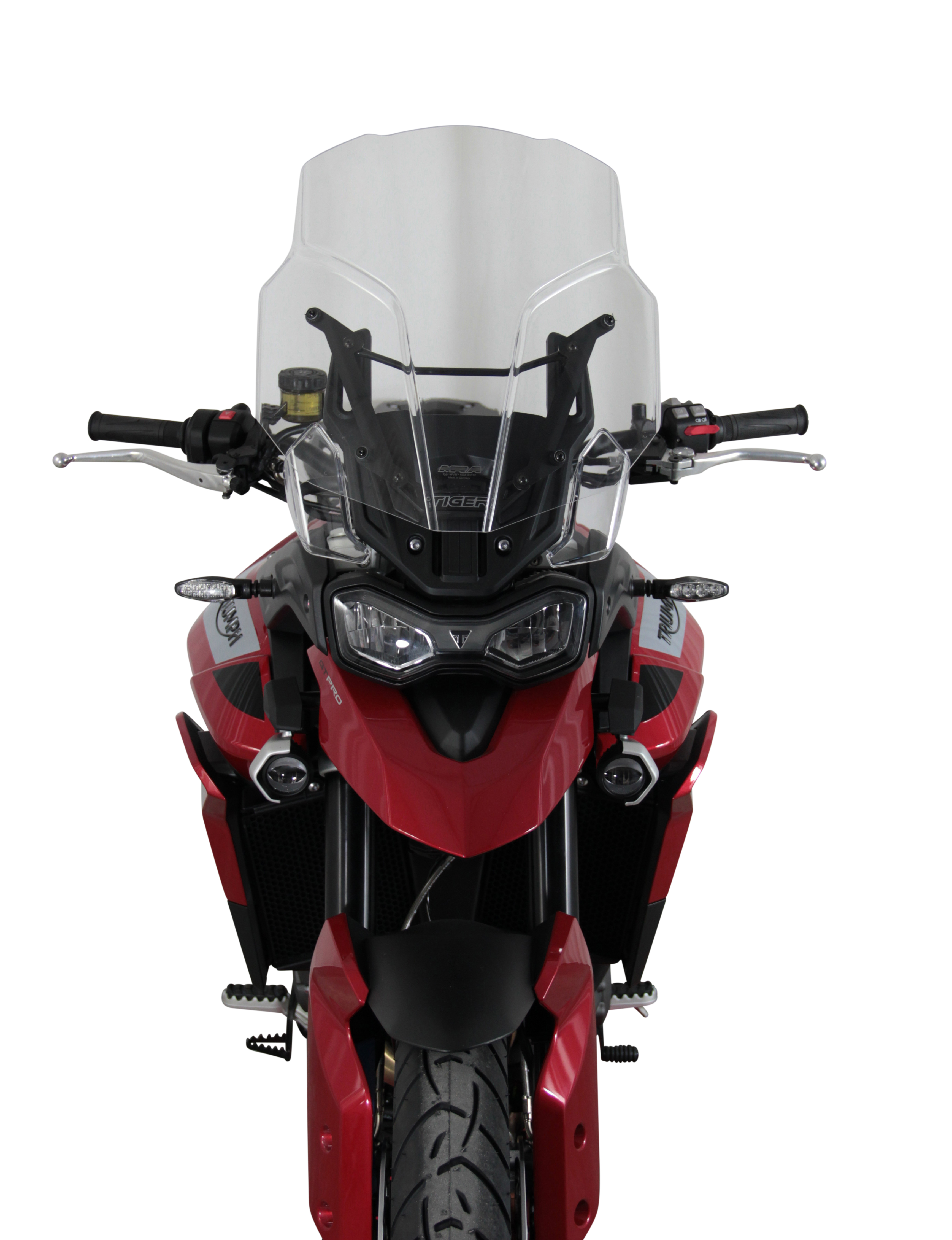 Tourenscheibe MRA "TM" für TRIUMPH TIGER 900 /GT PRO (Bj.19-) - Rauchgrau