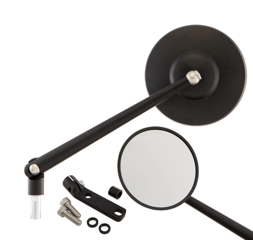Standard Spiegel links oder rechts für Vespa ​PX 80-200ccm, schwarz
