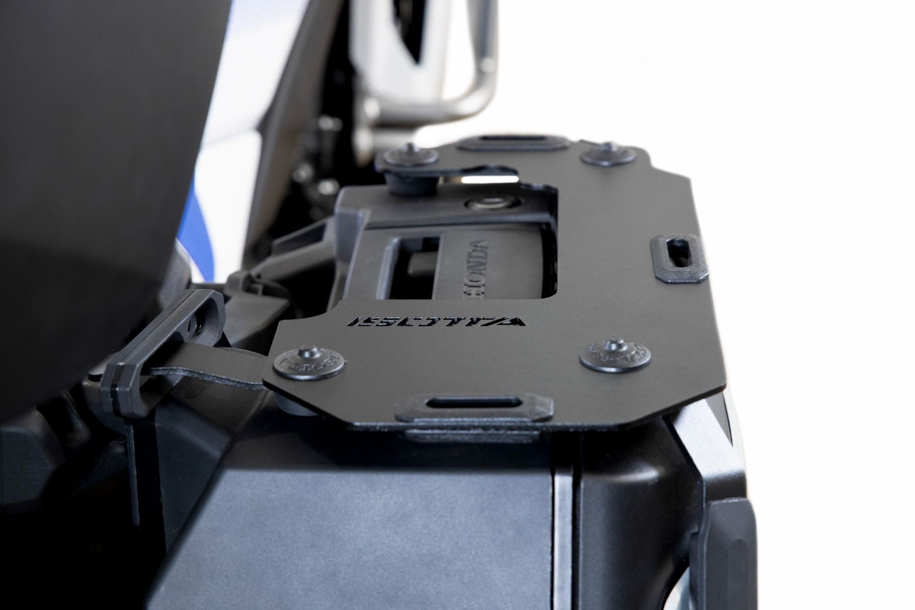 Gepäckträger für Seitenkoffer Honda XL 750 Transalp /NT 1100 /ADV 750 /NC 750 X, Alu, schwarz