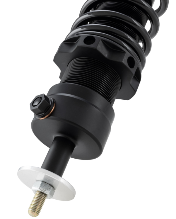 Stoßdämpfer "Black Edition", hinten für Vespa Primavera/​Sprint 50ccm 2T/​4T, schwarz matt