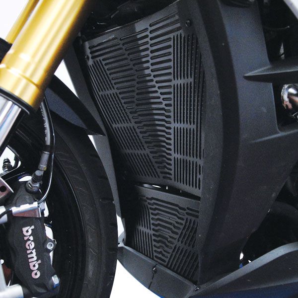 Kühlerschutz für BMW S 1000 XR (15-19), Alu, schwarz