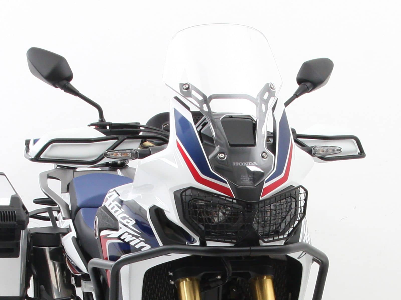 Griffschutz Set schwarz für Honda CRF 1000 Africa Twin (18-19) Hepco & Becker