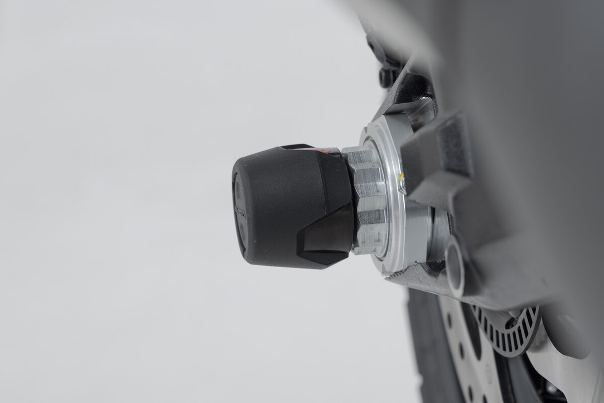 SW-Motech Sturzpad-Kit für Hinterachse schwarz für Ducati Multistrada V2, DesertX