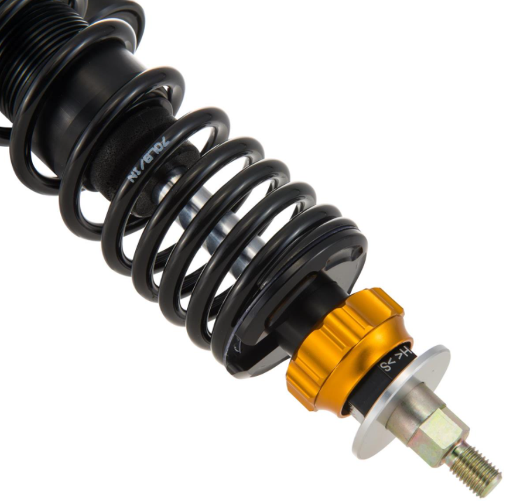 Stoßdämpfer "Black Edition", vorne für Vespa Primavera/​Sprint 50 -150ccm 2T/​4T AC, schwarz