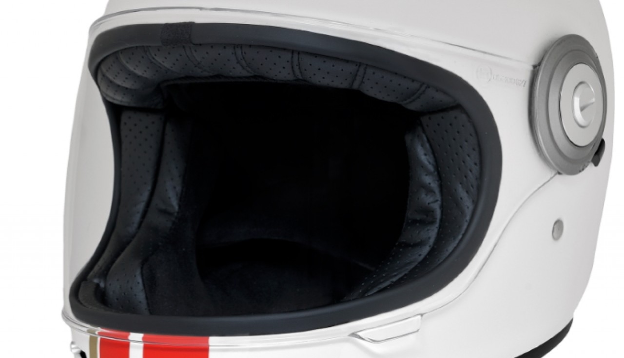 Visier, MRV, klar Vespa Integralhelm Racing Sixties