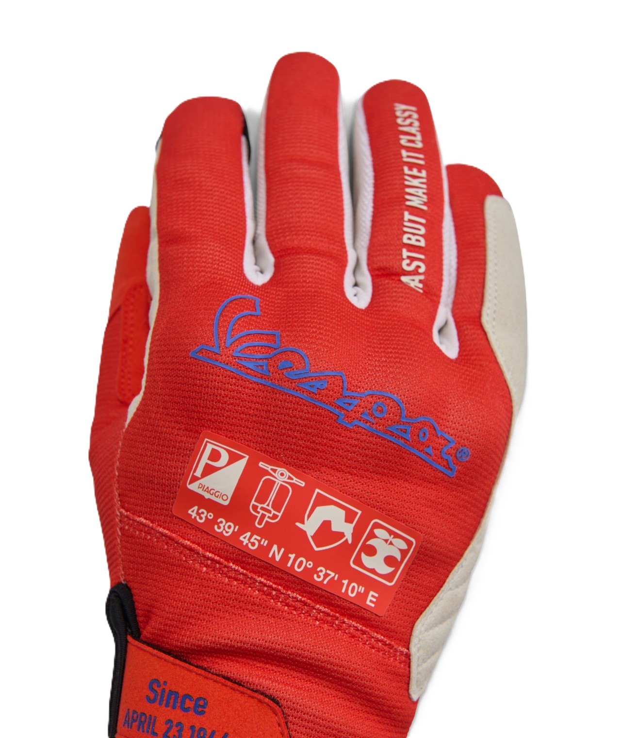 Vespa Handschuhe orange DEC