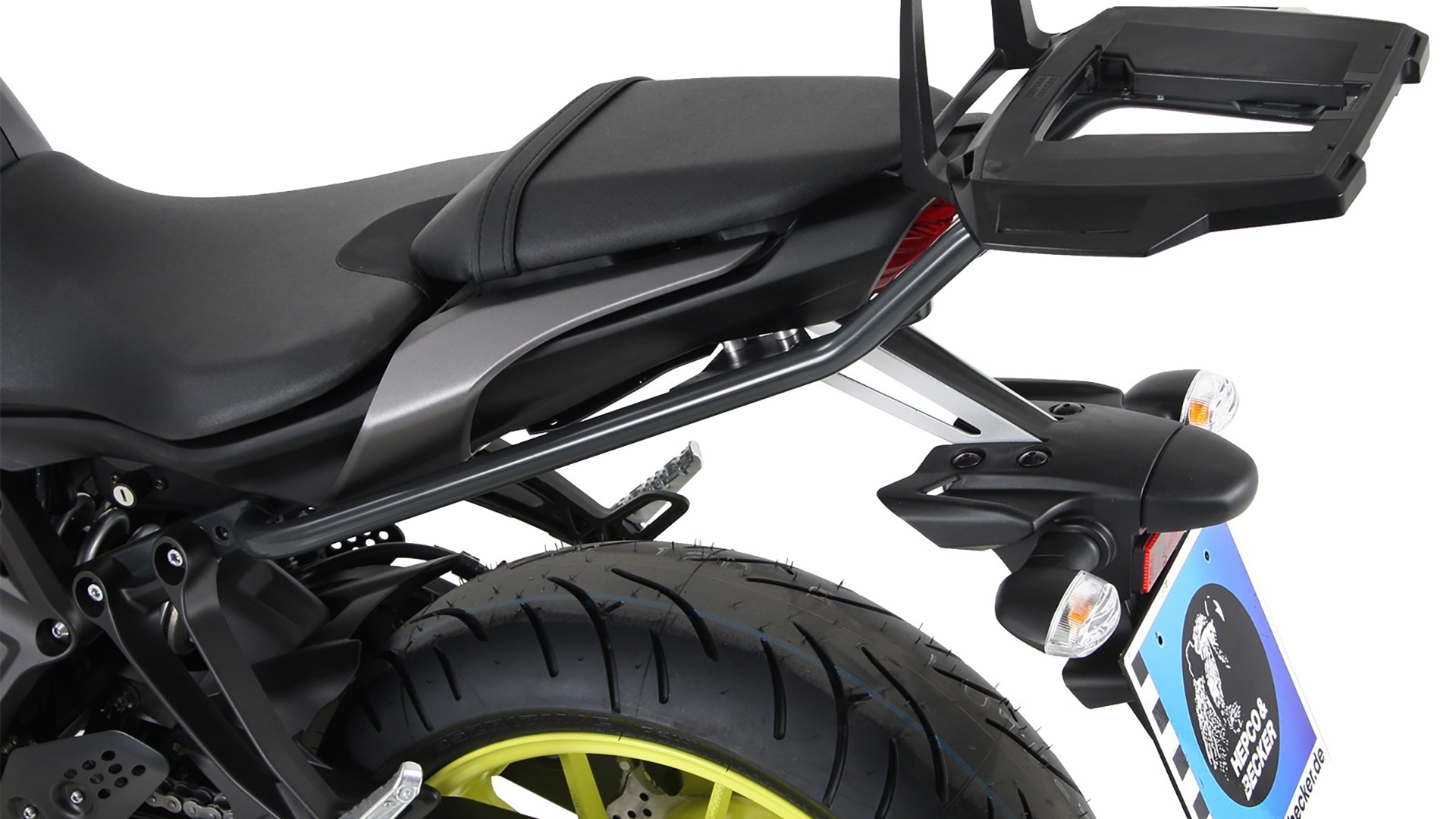 Alurack Topcase-Träger für Yamaha MT-07 (21-24) Hepco & Becker