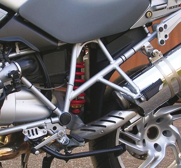 Hinterer Spritzschutz für BMW R 1200 GS (08-12) /Adventure (08-12) - mit ESA,  Kunststoff, schwarz