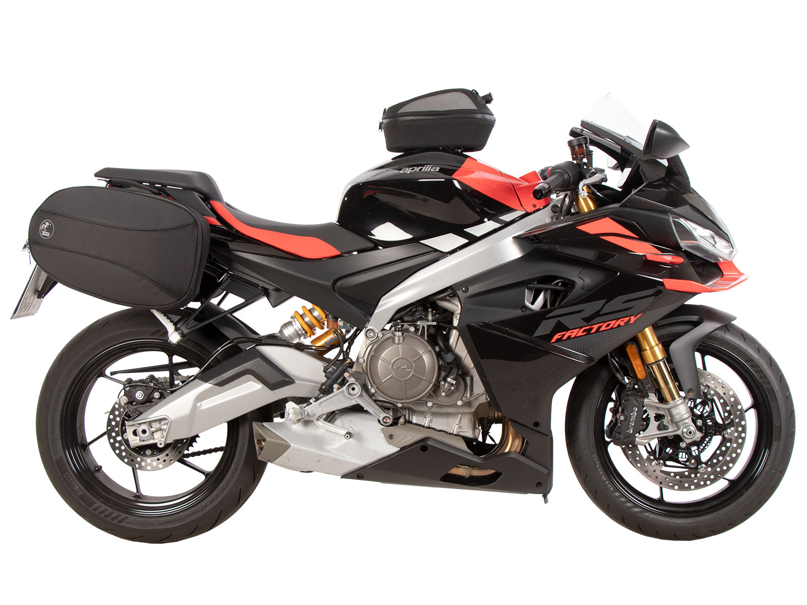 C-Bow Seitenträger schwarz für Aprilia RS 660 / Factory (25-) Hepco & Becker