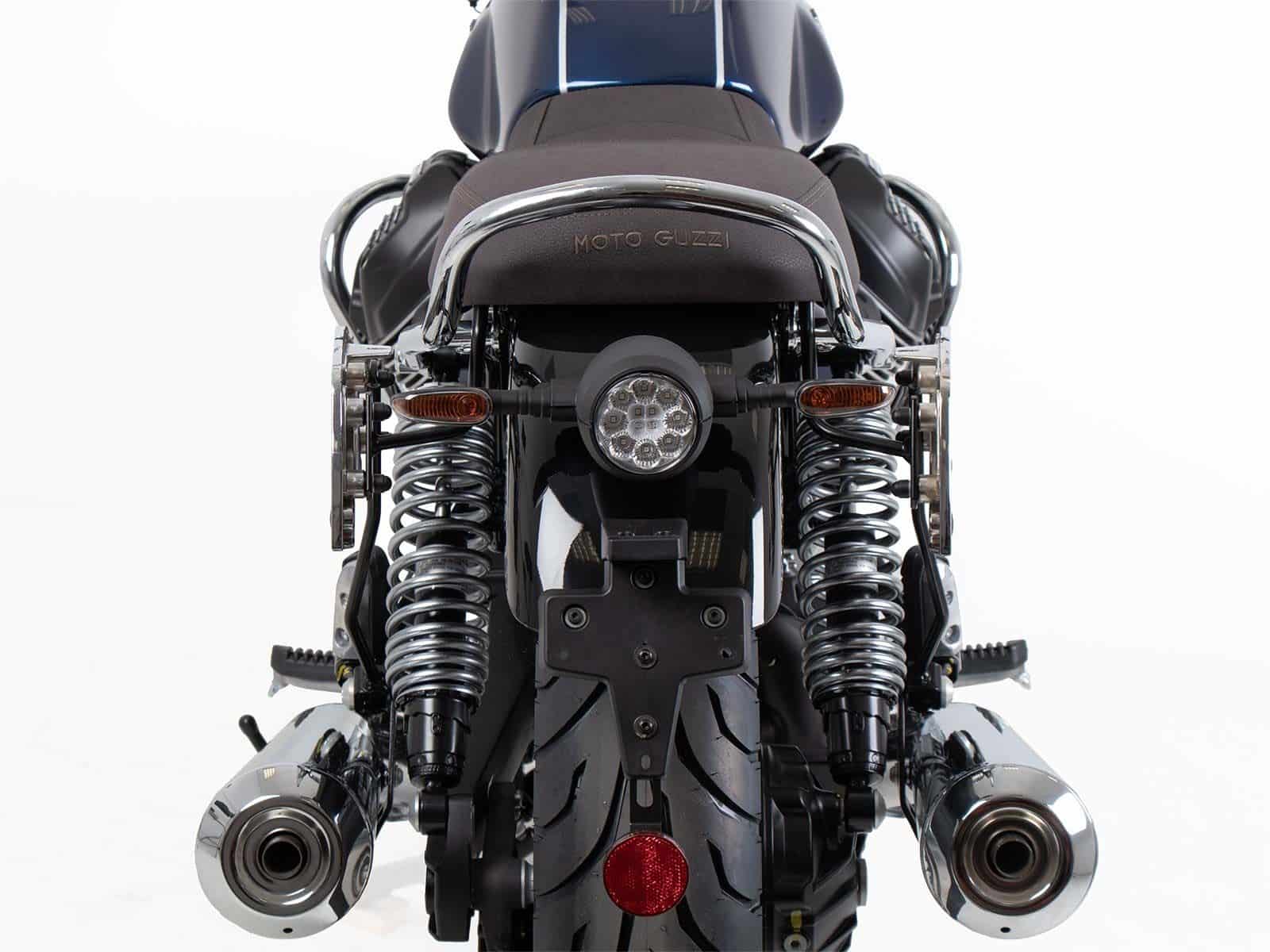 C-Bow Seitenträger chrom für Moto Guzzi V7 850 Special/Stone/Centenario (21-24) Hepco & Becker