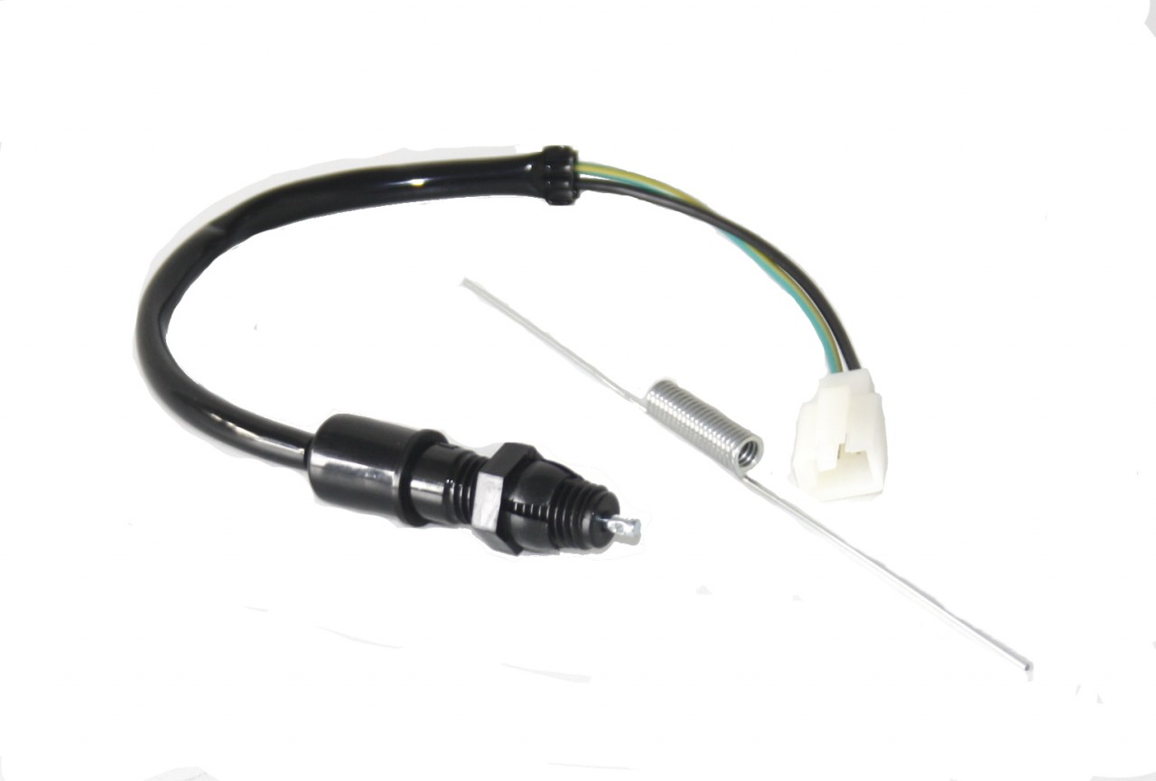 NF Parts Bremslichtschalter 12 V, 2 Kabel, eckiger Stecker