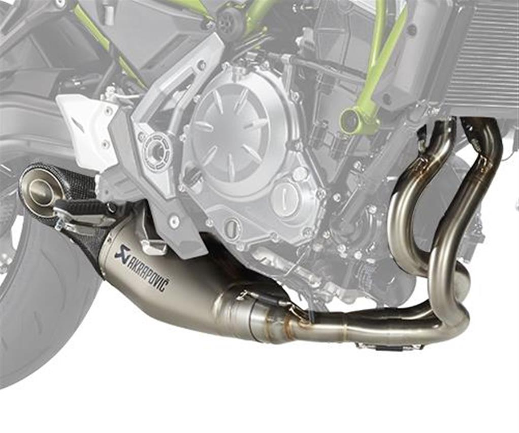 Akrapovic Titan Komplettauspuffanlage für Kawasaki Ninja 650 /Z 650 (24-)
