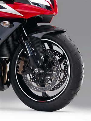 Felgen Dekor Aufklebersatz für Honda Modelle, weiss