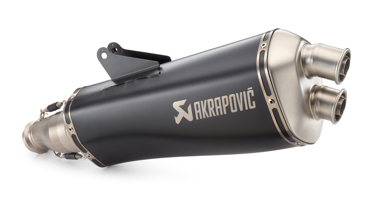 Akrapovic Slip-On LINE Auspuffanlage schwarz für 690 Enduro / SMC (Bj.19-)