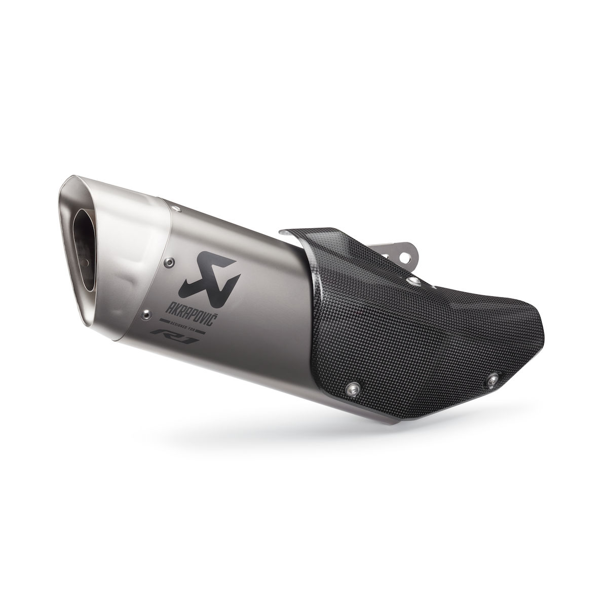 Akrapovic Yamaha YZF-R1 Slip-on-Schalldämpfer, Titan