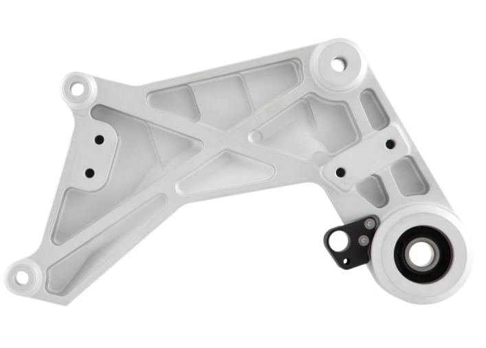 Schwingarm für Rennauspuff, hinten für Vespa GTS/​GTS Super/​GTV 125-300ccm mit ABS, silber