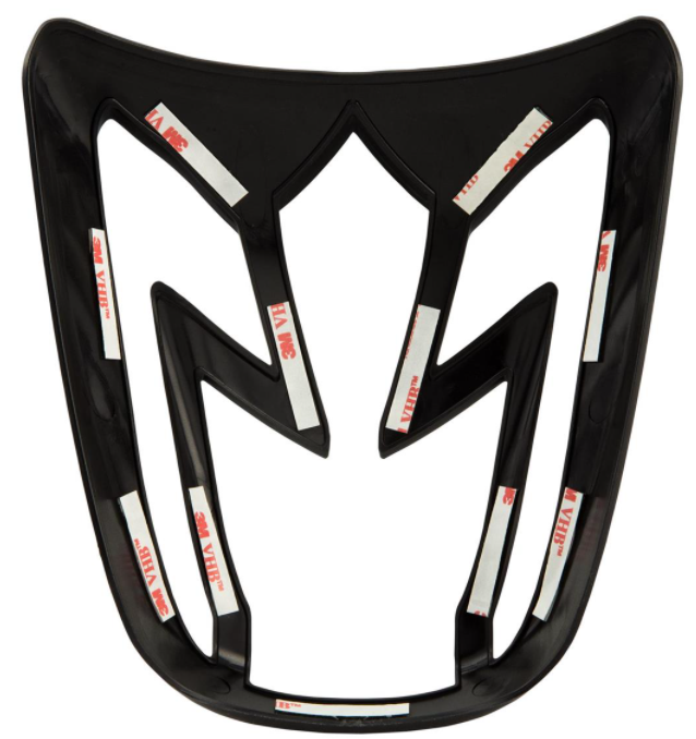 Rücklichtgitter für Vespa Primavera/​Sprint 50-150ccm 2T/​4T AC, schwarz matt